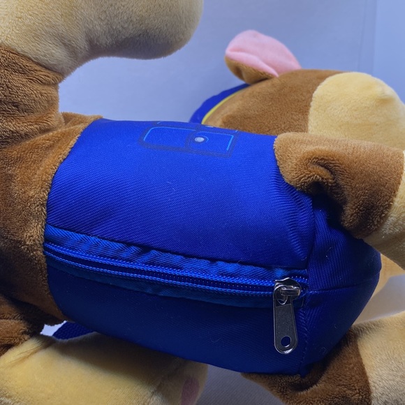 Nickelodeon Paw Patrol Chase 12” Soft Plush Stuffed Dog Backpack - Picture 6 of 9
